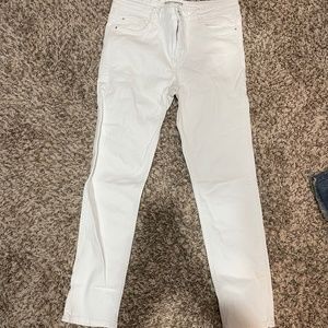 Zara White Jeans